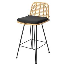 Стул полубарный Vetle Flat, ротанг, Bergenson Bjorn