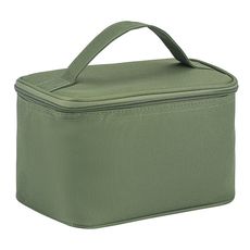 Термосумка для ланч-бокса/косметики/лекарств Smart Picnic, S, темно-зеленая, Smart Solutions