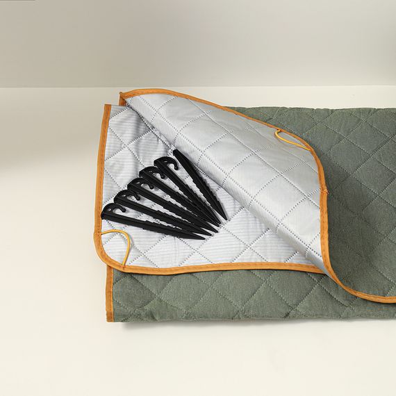 Плед для пикника и отдыха на пляже Smart Picnic, шалфей, Smart Solutions, изображение 24