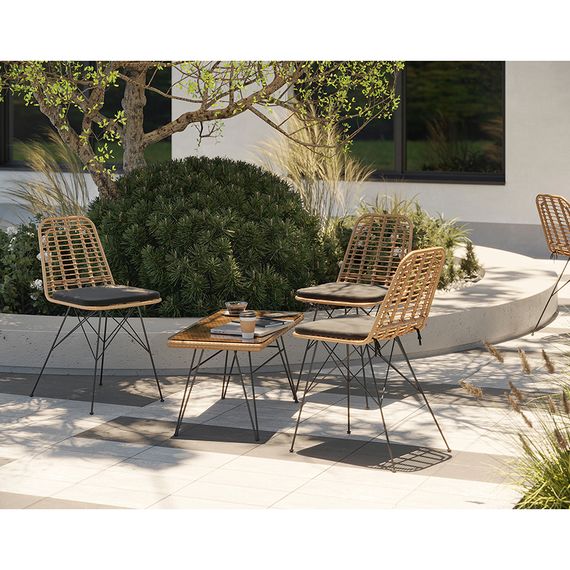 Стул Vetle Flat, ротанг, Bergenson Bjorn, изображение 6