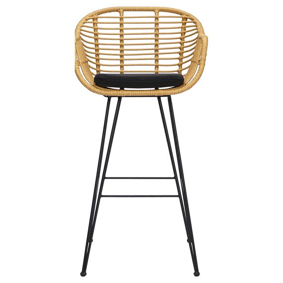 Стул барный Vetle Bent, ротанг, Bergenson Bjorn, изображение 10