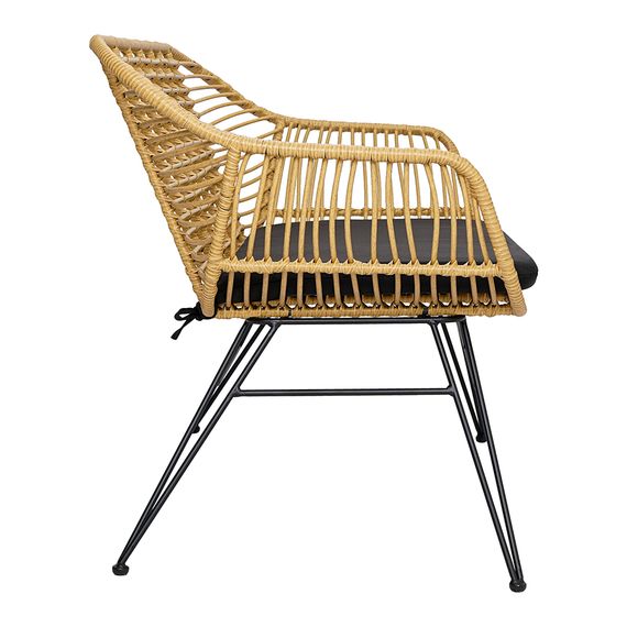 Кушетка Vetle Bent, 125х68 см, ротанг, Bergenson Bjorn, изображение 14