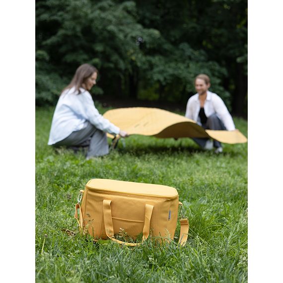 Плед для пикника и отдыха на пляже Smart Picnic, горчичный, Smart Solutions, изображение 13