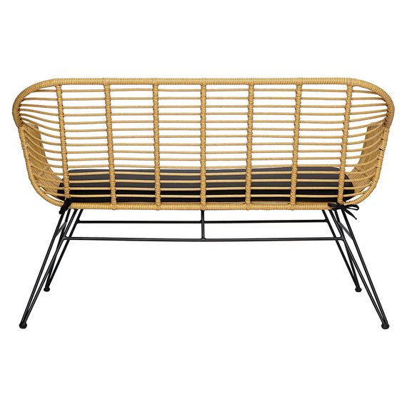 Кушетка Vetle Bent, 125х68 см, ротанг, Bergenson Bjorn, изображение 16