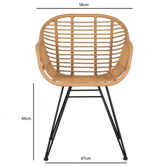 Стул Vetle Bent, ротанг, Bergenson Bjorn, изображение 22
