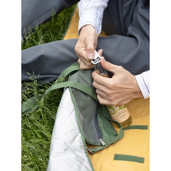 Плед для пикника и отдыха на пляже Smart Picnic, горчичный, Smart Solutions, изображение 18