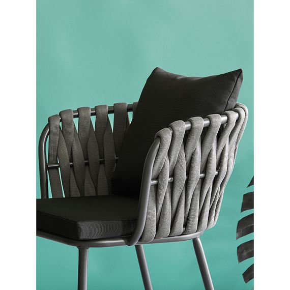 Стул Braid, серый/черный, Bergenson Bjorn, изображение 4
