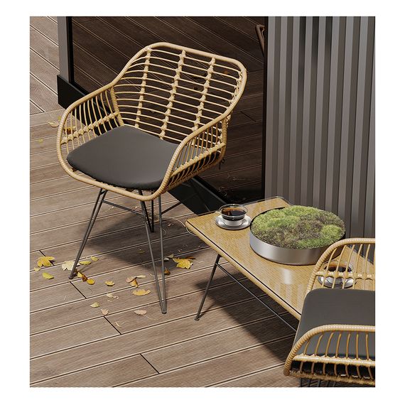 Стул Vetle Bent, ротанг, Bergenson Bjorn, изображение 9