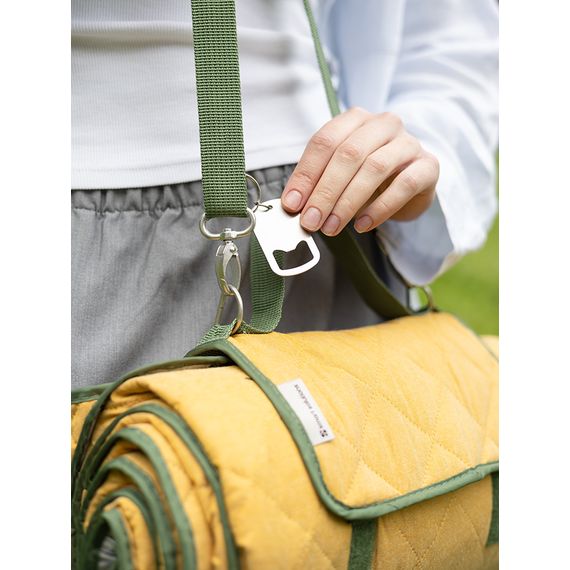 Плед для пикника и отдыха на пляже Smart Picnic, горчичный, Smart Solutions, изображение 16