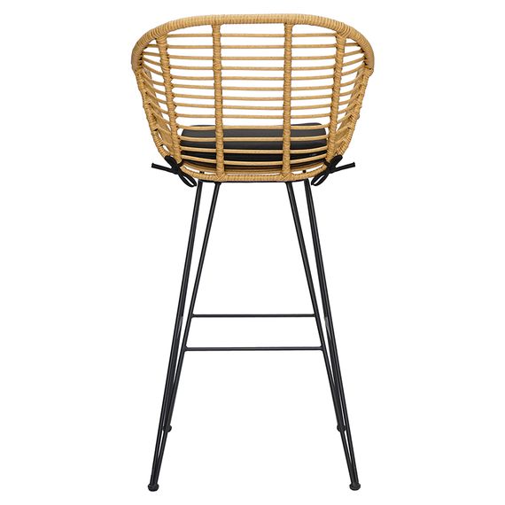 Стул барный Vetle Bent, ротанг, Bergenson Bjorn, изображение 13