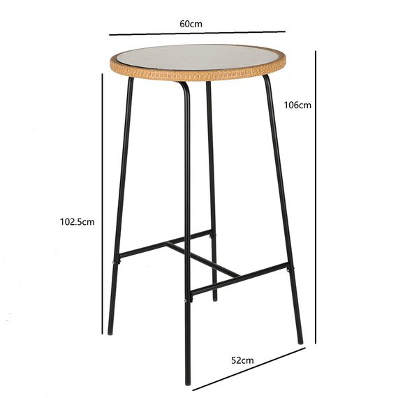 Столик барный Vetle, 60 см, Bergenson Bjorn, изображение 14