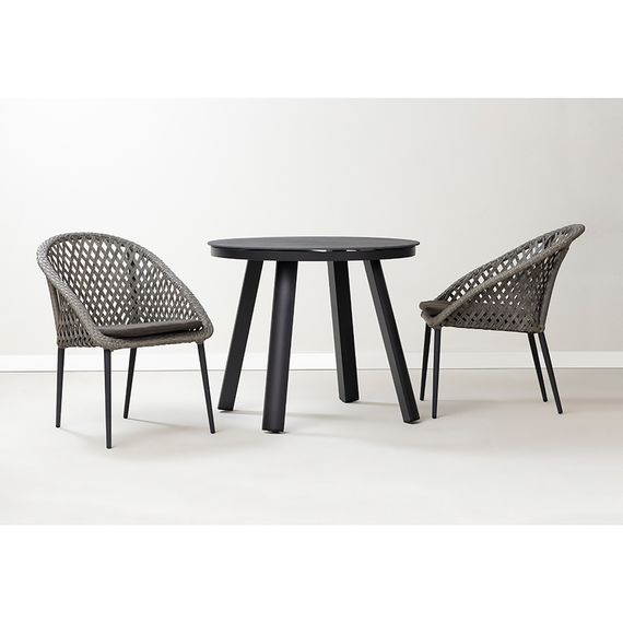 Стол обеденный Leif, 90 см, темно-серый, Bergenson Bjorn, изображение 9