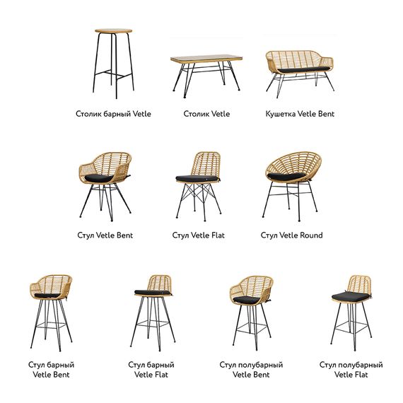 Столик Vetle, 80х40 см, Bergenson Bjorn, изображение 25