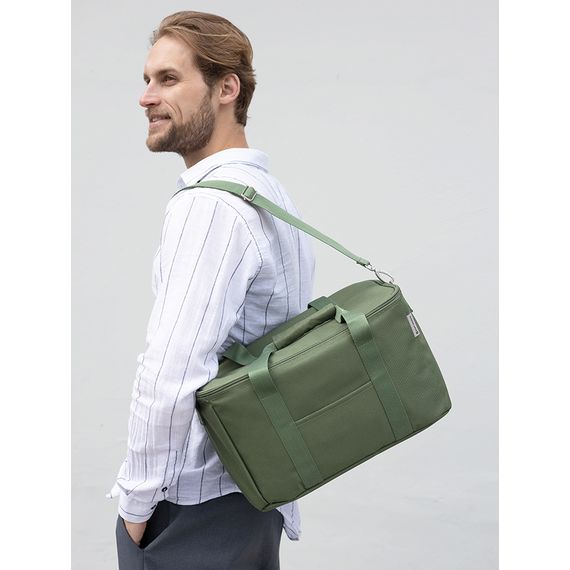 Термосумка для пикника Smart Picnic, L, темно-зеленая, Smart Solutions, изображение 5