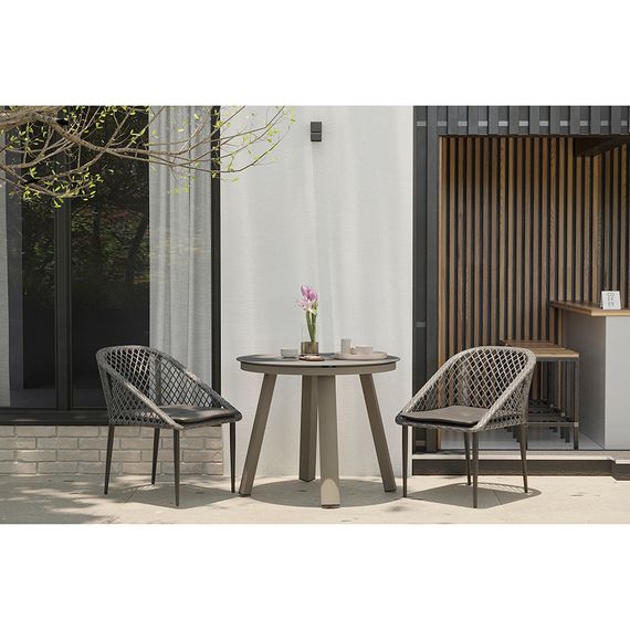 Стол обеденный Leif, 90 см, серо-бежевый, Bergenson Bjorn, изображение 8