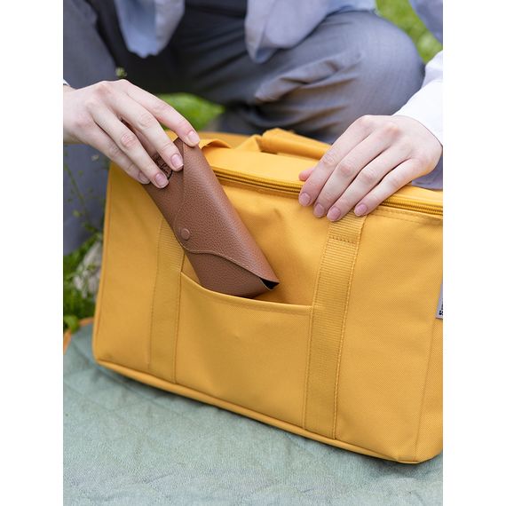 Термосумка для пикника Smart Picnic, L, горчичная, Smart Solutions, изображение 7