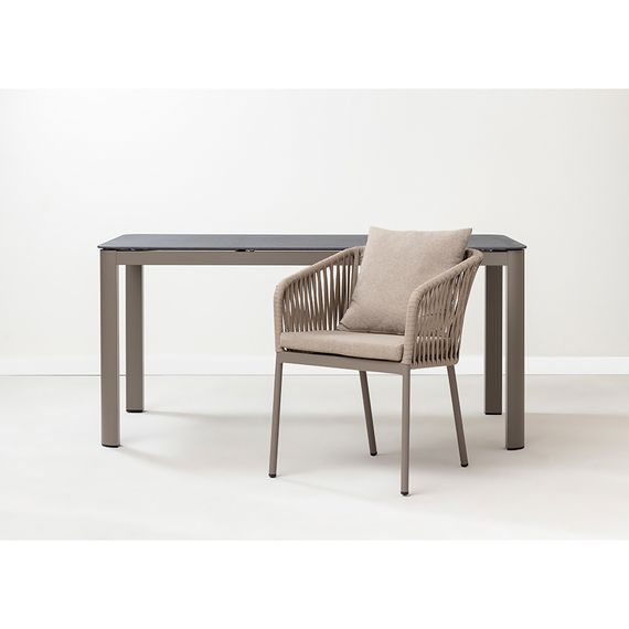 Стол обеденный Leif, 160х90 см, серо-бежевый, Bergenson Bjorn, изображение 7