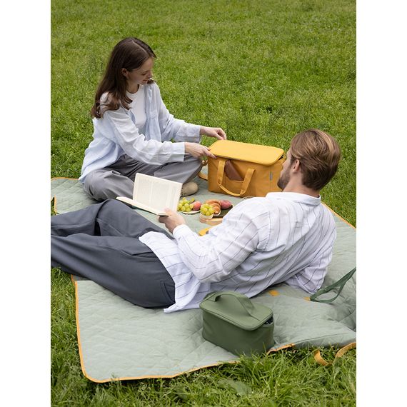 Термосумка для ланч-бокса/косметики/лекарств Smart Picnic, S, темно-зеленая, Smart Solutions, изображение 7