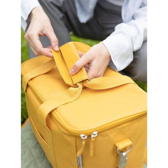 Термосумка для пикника Smart Picnic, L, горчичная, Smart Solutions, изображение 6