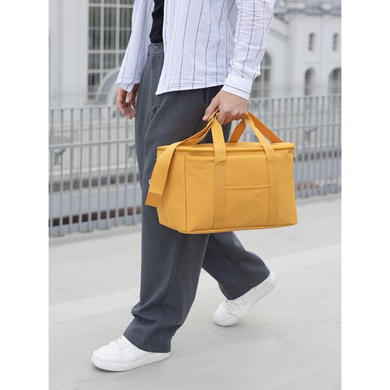 Термосумка для пикника Smart Picnic, L, горчичная, Smart Solutions, изображение 4