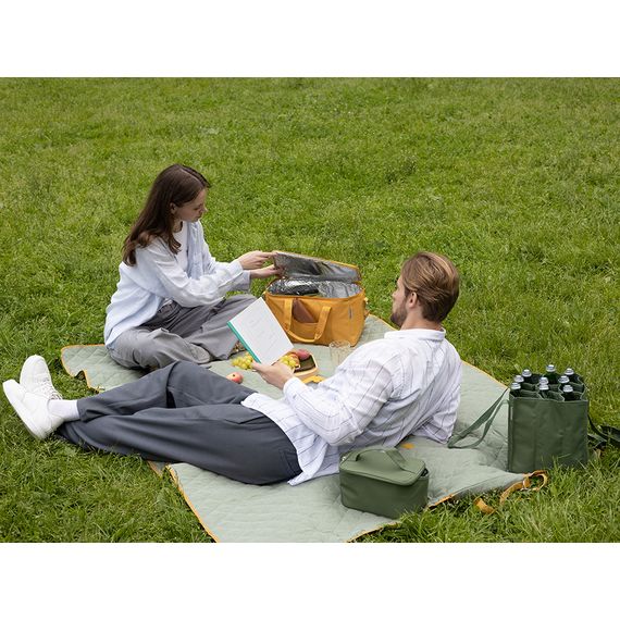 Термосумка для ланч-бокса/косметики/лекарств Smart Picnic, S, темно-зеленая, Smart Solutions, изображение 6