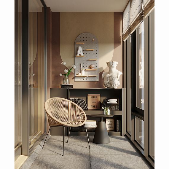 Столик кофейный Marius, 50 см, черный, Bergenson Bjorn, изображение 5