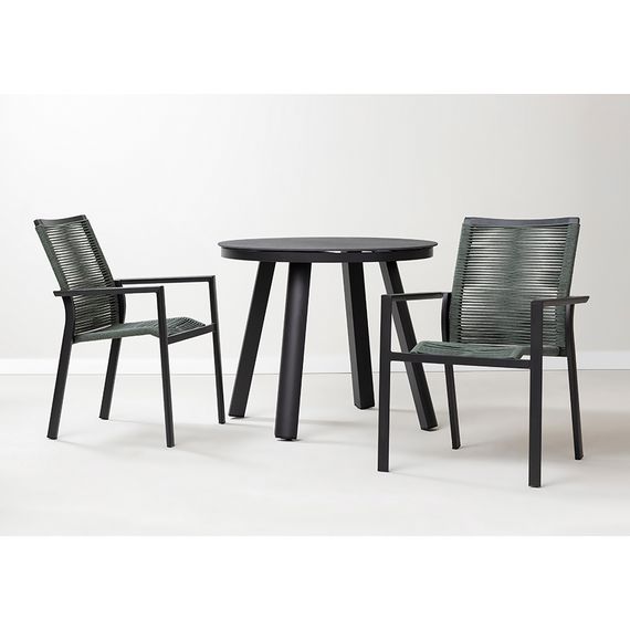 Стол обеденный Leif, 90 см, темно-серый, Bergenson Bjorn, изображение 10