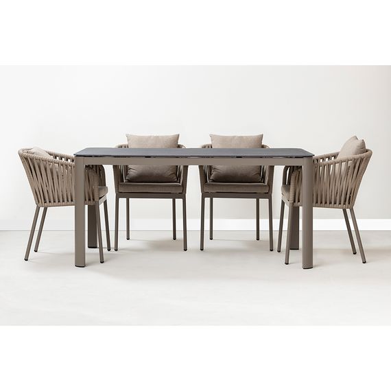 Стол обеденный Leif, 160х90 см, серо-бежевый, Bergenson Bjorn, изображение 6