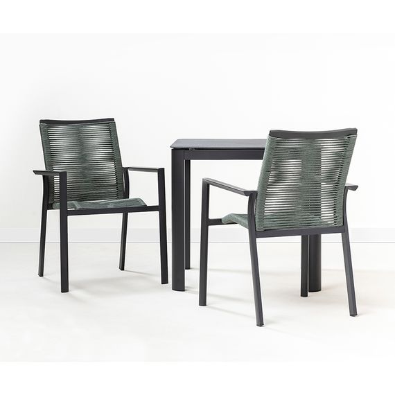 Стол обеденный Leif, 80х80 см, темно-серый, Bergenson Bjorn, изображение 7