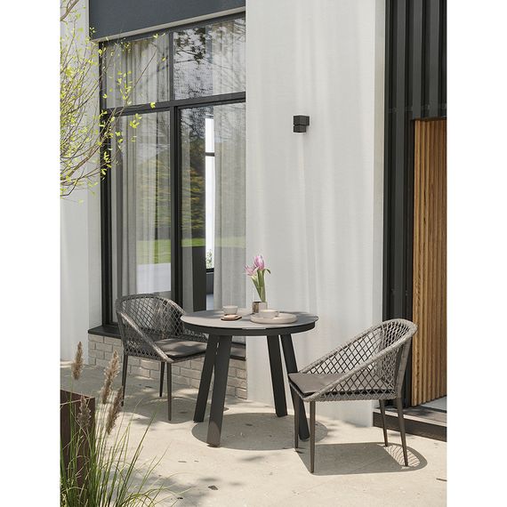 Стол обеденный Leif, 90 см, темно-серый, Bergenson Bjorn, изображение 3