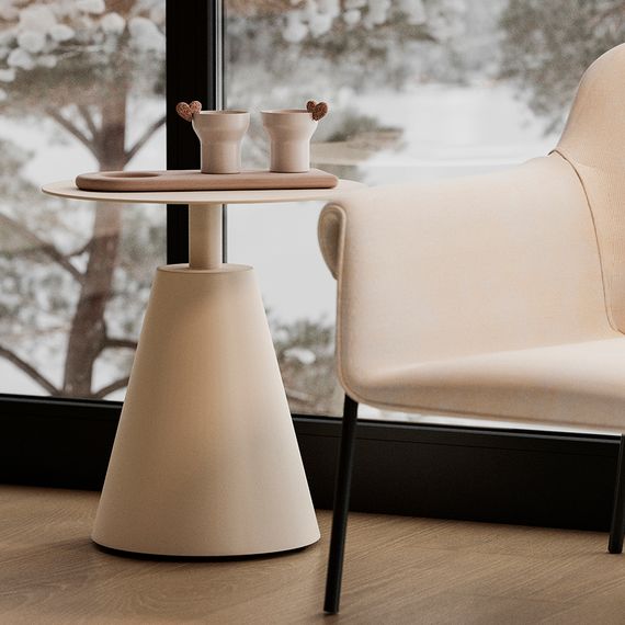 Столик кофейный Marius, 50 см, бежевый, Bergenson Bjorn, изображение 15