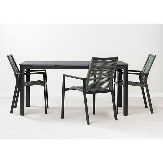 Стол обеденный Leif, 160х90 см, темно-серый, Bergenson Bjorn, изображение 4