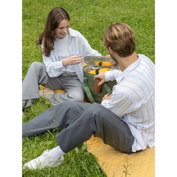 Термосумка для пикника Smart Picnic, M, темно-зеленая, Smart Solutions, изображение 5