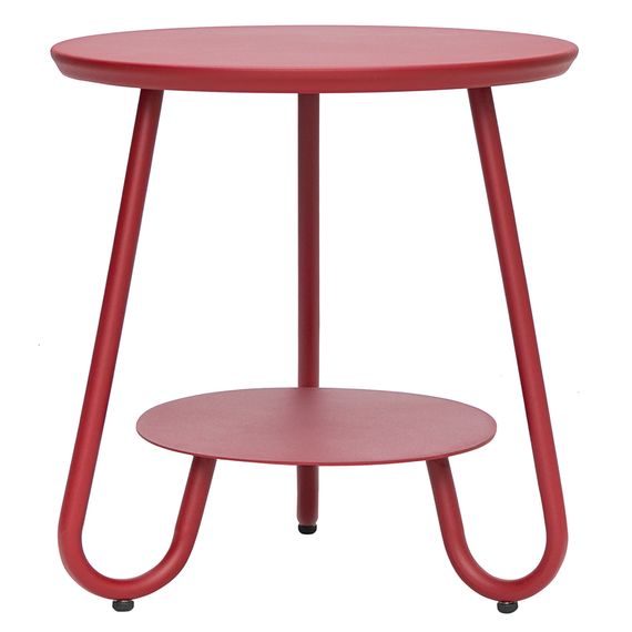 Столик Stian, 50 см, красный, Bergenson Bjorn