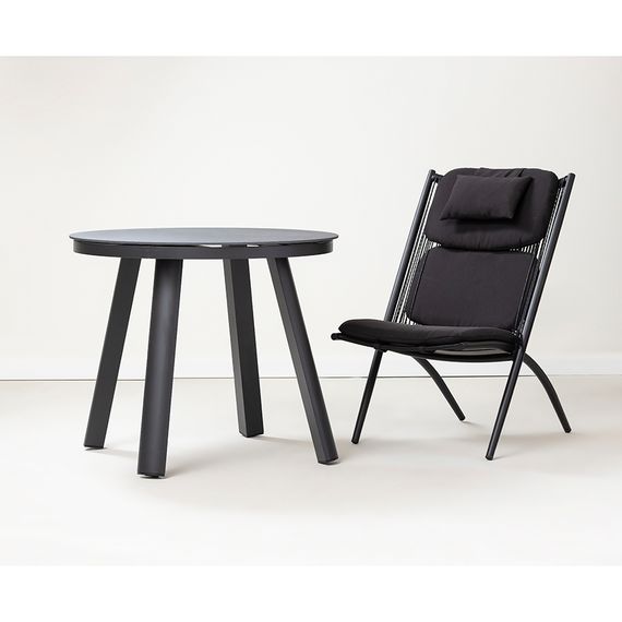 Стол обеденный Leif, 90 см, темно-серый, Bergenson Bjorn, изображение 8