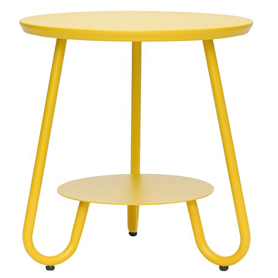 Столик Stian, 50 см, желтый, Bergenson Bjorn