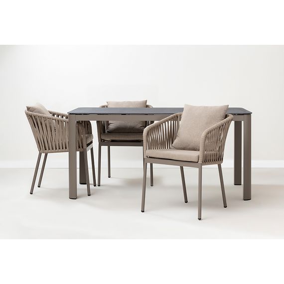 Стол обеденный Leif, 160х90 см, серо-бежевый, Bergenson Bjorn, изображение 5