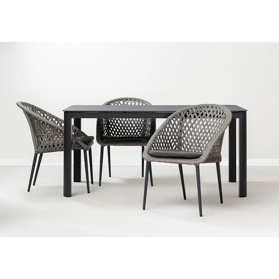 Стол обеденный Leif, 160х90 см, темно-серый, Bergenson Bjorn, изображение 5